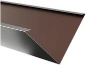Pokrycia dachowe - Blachotrapez Rynna koszowa Revo brązowy mat - miniaturka - grafika 1