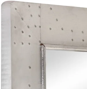 vidaXL Lumarko Lustro ścienne w stylu Aviator, 110x50 cm, metalowe 320638 - Lustra - miniaturka - grafika 6