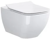 Miski WC - Cersanit METROPOLITAN / DIAGO bezrantowa z deską Slim wolnoopadającą K701-266 - miniaturka - grafika 1