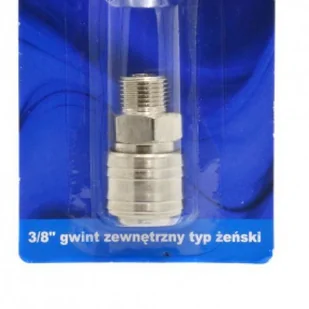 GEKO Szybkozłączka pneumatyczna typ żeński GZ 3/8" 3280 G03416 - Akcesoria pneumatyczne - miniaturka - grafika 2