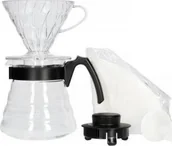 Pozostałe akcesoria kuchenne - Hario Zestaw V60 Craft Coffee Maker drip + serwer + filtry VCND-02B-EX - miniaturka - grafika 1