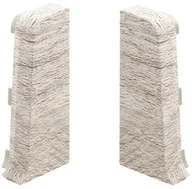 Listwy przypodłogowe - VOX Zakończenia do listwy przypodłogowej Eequero Duo 652 Dąb arktyczny 2 szt. Vox - miniaturka - grafika 1