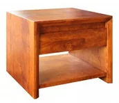 Szafki nocne - EKODOM Szafka nocna M-FORM z półką 0C99-91403 - miniaturka - grafika 1