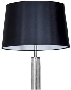 4concepts LAMPA podłogowa ZURICH TRANSPARENT BLACK L213282258 abażurowa OPRAWA stojąca do salonu czarna przydymiona L213282258 - Lampy stojące - miniaturka - grafika 2