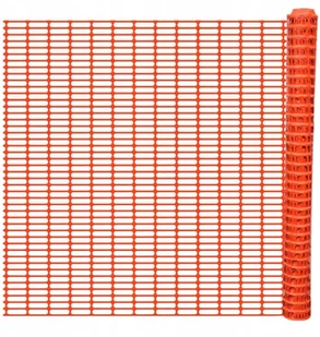 vidaXL Siatka ogrodzeniowa, pomarańczowa, 50 m - Ogrodzenia - miniaturka - grafika 2