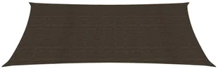 vidaXL Żagiel przeciwsłoneczny, 160 g/m, brązowy, 2x4,5 m, HDPE vidaXL - Parasole ogrodowe - miniaturka - grafika 2