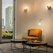 Oprawy, klosze i abażury - SLV SPOTLINE FITU podłogowa mosiężna 1002150 - miniaturka - grafika 1