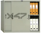 Szafy biurowe - Promet Szafa z drzwiami przesuwnymi AMT 0891 Promet na segregatory 81DB-4897F - miniaturka - grafika 1