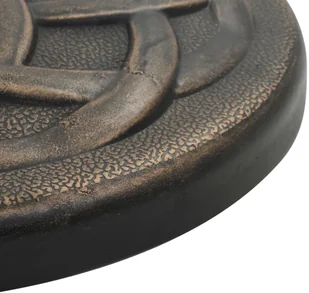 vidaXL Podstawa pod parasol ogrodowy, okrągła, żywica, 19 kg, brąz - Pozostałe meble ogrodowe - miniaturka - grafika 6