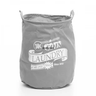 SKŁADANY MATERIAŁOWY KOSZ NA PRANIE ZABAWKI - Kosze na bieliznę - miniaturka - grafika 2