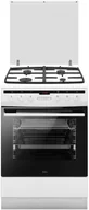 Kuchenki gazowo-elektryczne - Amica 6117GE2.33HZpTaDpNA(W) - miniaturka - grafika 1