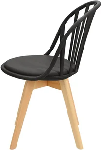Intesi Krzesło Sirena czarne - Krzesła - miniaturka - grafika 7