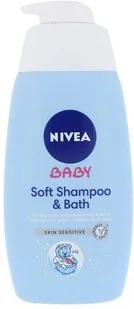 Nivea Baby Soft Shampoo & Bath szampon do włosów 500 ml - Kosmetyki kąpielowe dla dzieci - miniaturka - grafika 2