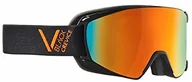 Gogle narciarskie - Vershold Polska Black Crevice Schladming podwójna szyba, powłoka zapobiegająca zaparowaniu, ochrona UV400 (BCR041257) - miniaturka - grafika 1