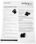 Szafy rack - StarTech.com StarTech.com Vented 1U Rack Shelf - 16 in. Deep - rackhylde - 1U CABSHELF116V - miniaturka - grafika 1