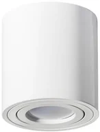 Oprawy, klosze i abażury - Kobi Oprawa oprawka led halogenowa ruchoma okrągła kolor biały OH36 6758 6758 - miniaturka - grafika 1