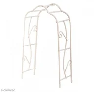 Kratki i pergole - Rayher 46062102 Rank łuk, 8,2 x 4,1 x 15,5 cm, SB-Btl 1Stück, biały 46-062-102 - miniaturka - grafika 1