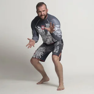 Extreme Hobby Spodenki, Grappling Polska, rozmiar 3XL, szary - Kimona, stroje i obuwie - miniaturka - grafika 5