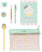 Przybory szkolne - Pusheen Pusheen - Zestaw pismienniczy z kolekcji Foodie (7 elementów) SSGP001 - miniaturka - grafika 1