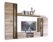 Meblościanki - nowoczesna Meblościanka Bentley zestaw Mebli - miniaturka - grafika 1