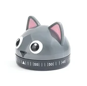 Minutniki - Kikkerland KT44 minutnik kuchenny w kształcie kota KT44 - miniaturka - grafika 1