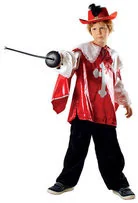 Gama Ewa Kraszek Gama Ewa Kraszek, strój dla dzieci Muszkieter, Halloween, rozmiar 110/116 - Stroje karnawałowe Gama Ewa Kraszek Gama Ewa Kraszek, strój dla dzieci Muszkieter, Halloween, rozmiar 110/116 - Stroje karnawałowe - miniaturka - grafika 2