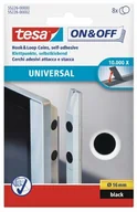Taśmy klejące - tesa Zapięcie na rzepy On & Off, czarny 55226-00000-02 - miniaturka - grafika 1