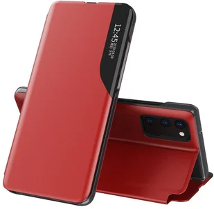 Eco Hurtel Leather View Case elegancki futerał etui z klapką i funkcją podstawki Samsung Galaxy A72 4G czerwony - Etui i futerały do telefonów Eco Hurtel Leather View Case elegancki futerał etui z klapką i funkcją podstawki Samsung Galaxy A72 4G czerwony - Etui i futerały do telefonów - miniaturka - grafika 1