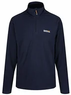 Kurtki męskie - Regatta Thompson męski sweter z polaru z krótkim zamkiem błyskawicznym, niemechacący się (na powierzchni nie tworzą się kulki), niebieski, XXXL RMA021 54095 - miniaturka - grafika 1