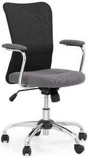 ANDY fotel młodzieżowy popielaty czarny - Krzesełka i taborety dla dzieci - miniaturka - grafika 3