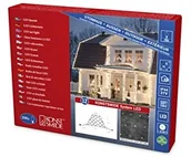 Kable - Konstsmide 4823  107 siatka świetlna LED Hightech system rozszerzenie//Na zewnątrz (IP44)/208 ciepłe białe diody/czarny Soft przewód 4823-107 - miniaturka - grafika 1