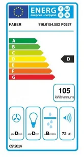 Faber Inca Plus HCS X 52 (110.0154.582) - Okapy kuchenne - miniaturka - grafika 4