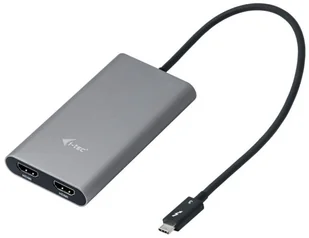 i-tec Adapter Thunderbolt 3 Dual 60Hz do notebooków i tabletów TB3DUAL4KHDMI - Adaptery i przejściówki - miniaturka - grafika 10