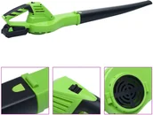 Dmuchawy i odkurzacze do liści - vidaXL Dmuchawa do liści z akumulatorem 20V 1500 mAh, Li-Ion - miniaturka - grafika 1