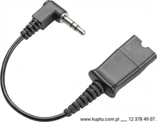 Plantronics Adapter AV Adapterkabel QD auf 3,5mm Klinke - 40845-01 - Adaptery i przejściówki - miniaturka - grafika 2