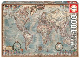 Educa The World, Executive Map - 14827 - Puzzle Educa The World, Executive Map - 14827 - Puzzle - miniaturka - grafika 2