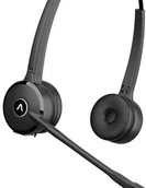 Słuchawki - Axtel Prime duo X1 Czarne - miniaturka - grafika 1