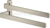 Wieszaki łazienkowe - Hansgrohe Universal wieszak na ręcznik nikiel 42821820 - miniaturka - grafika 1