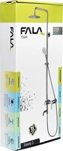 Fala KOLUMNA PRYSZNICOWA STEELY 3 75664 - Zestawy prysznicowe - miniaturka - grafika 11