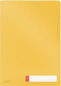 Ofertówki - Leitz Obwoluta A4 "L" COSY z kieszonką na etykietę żółta ciepła /47080019/ ES1489-6 - miniaturka - grafika 1