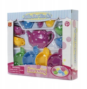 Zestaw Naczyń dla dzieci talerzyki filiżanki - Zabawki AGD - miniaturka - grafika 3