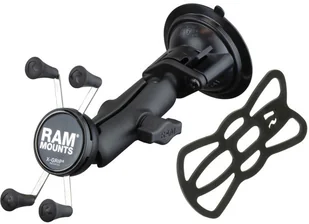 RAM Mount Uchwyt uniwersalny X-GRIP montowany do szyby KOMPLET RAM-B-166-UN7U - Akcesoria do tabletów i e-booków - miniaturka - grafika 3