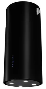 Toflesz Baltic Island Lux 40 Czarny Mat - Okapy kuchenne - miniaturka - grafika 2