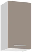 Szafki kuchenne - MEBLE OKMED Szafka kuchenna wisząca Salma 30 cm kolor kawa mrożona - miniaturka - grafika 1