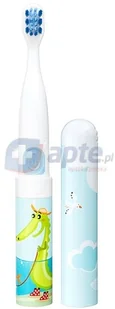 Novamed VITAMMY SMILE szczoteczka soniczna dla dzieci 3+ KROKODYL x1 sztuka - Nici dentystyczne - miniaturka - grafika 2