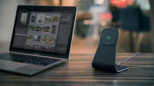 XVIDA XVIDA (POWER 2) Wireless Charging Desk Stand - Ładowarka indukcyjna Qi 7.5W na biurko (czarny) W2-DESKM-01BK-EU - Stacje dokujące do telefonów - miniaturka - grafika 5