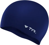 Pływanie - TYR Silicone Czapka No Wrinkle, navy 2020 Czepki pływackie - miniaturka - grafika 1