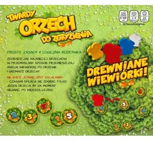 NASZA KSIĘGARNIA Gra planszowa NASZA KSIĘGARNIA Twardy orzech do zgryzienia - Inne gry towarzyskie - miniaturka - grafika 3