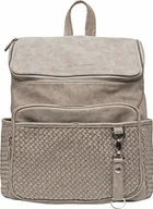 Torby i organizery dla mam - Little Company plecak Lisbon Braided Taupe - miniaturka - grafika 1