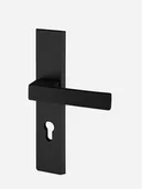 Klamki - AXA KLAMKA ZEWNĘTRZNA HAGA PLUS 72mm KOLOR CZARNY 15-1224 - miniaturka - grafika 1